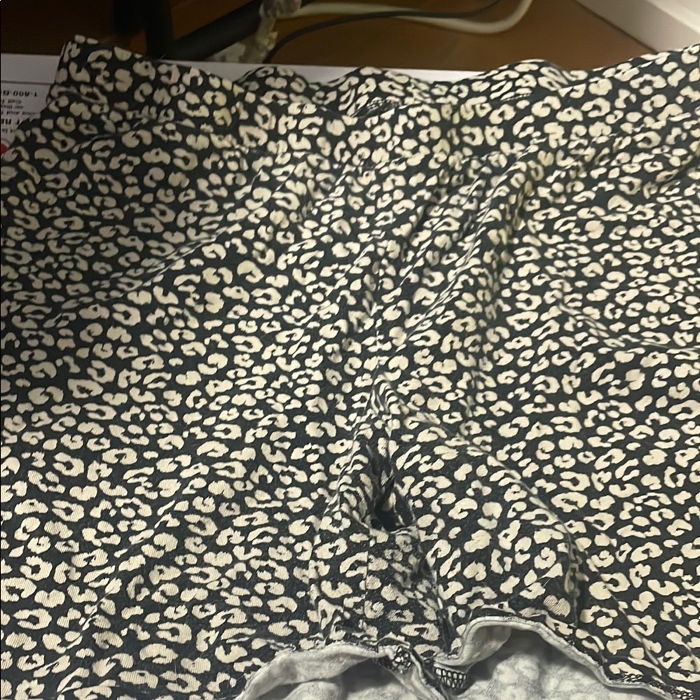 Leopard Print Shorts